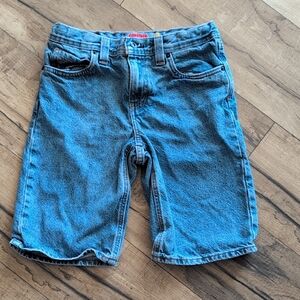 Empyre Kids Loose Fit Blue Denim Skate Shorts Awesome Condition